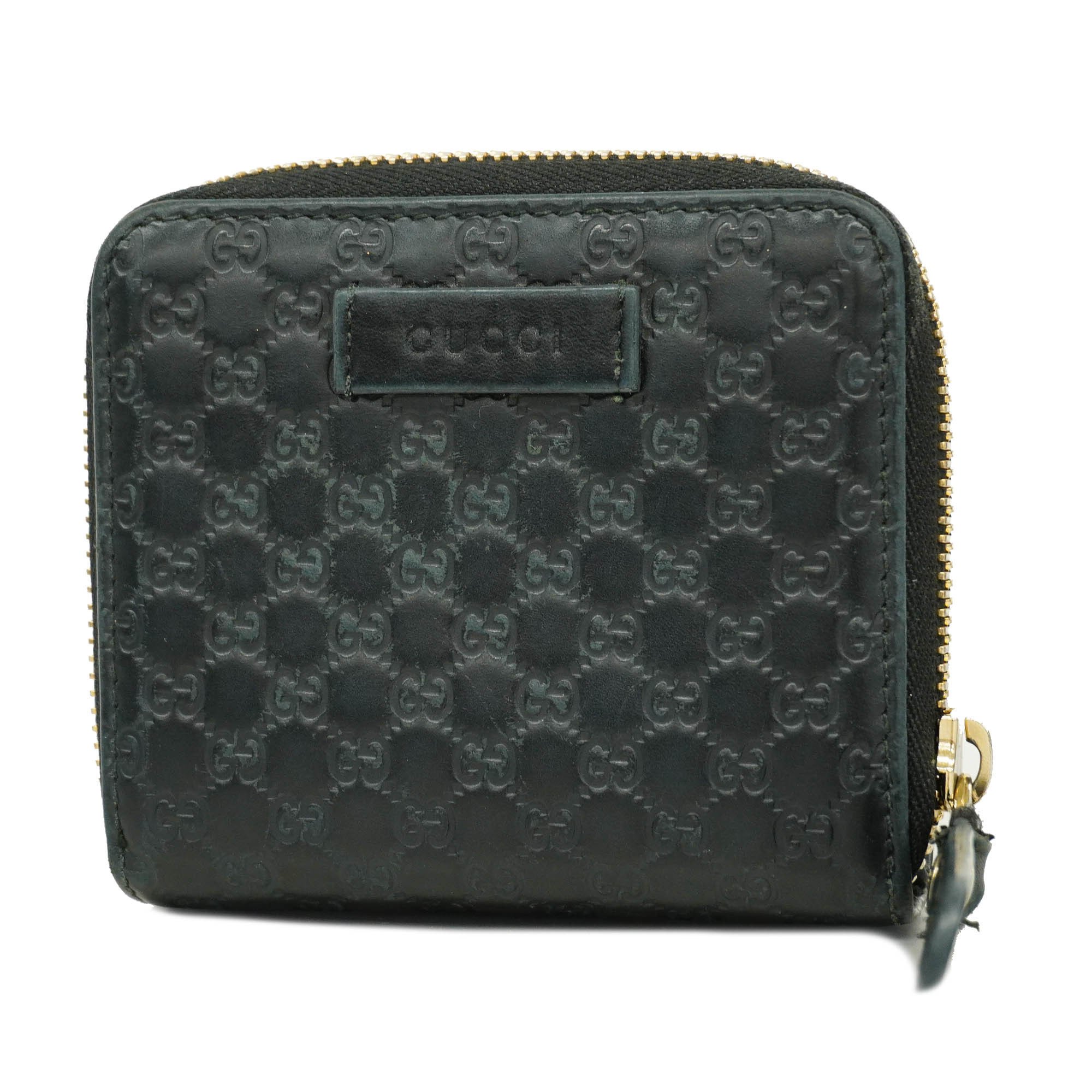 Gucciauth Bi-Fold Wallet Micro Shima 449395 Women's Leather Wallet